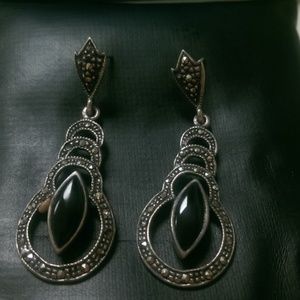 Sterling silver Jewelry - Sterling Silver Vintage Dangle Earrings Sterling silver Jewelry - Sterling Silver Vintage Dangle Earrings